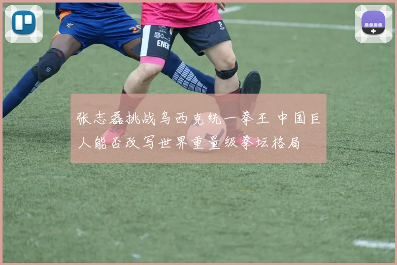 张志磊挑战乌西克统一拳王 中国巨人能否改写世界重量级拳坛格局
